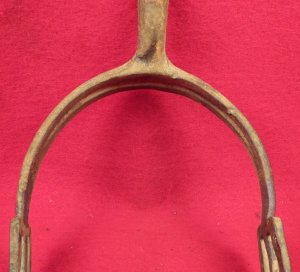 Model 1859 US Cavalry Spur with Cast-In Groove